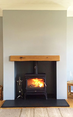 cmw building log burner