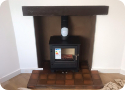 cmw building log burner