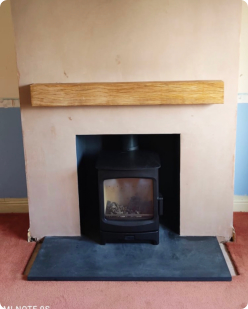 cmw building log burner