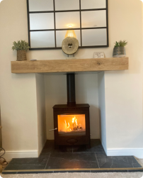 cmw building log burner